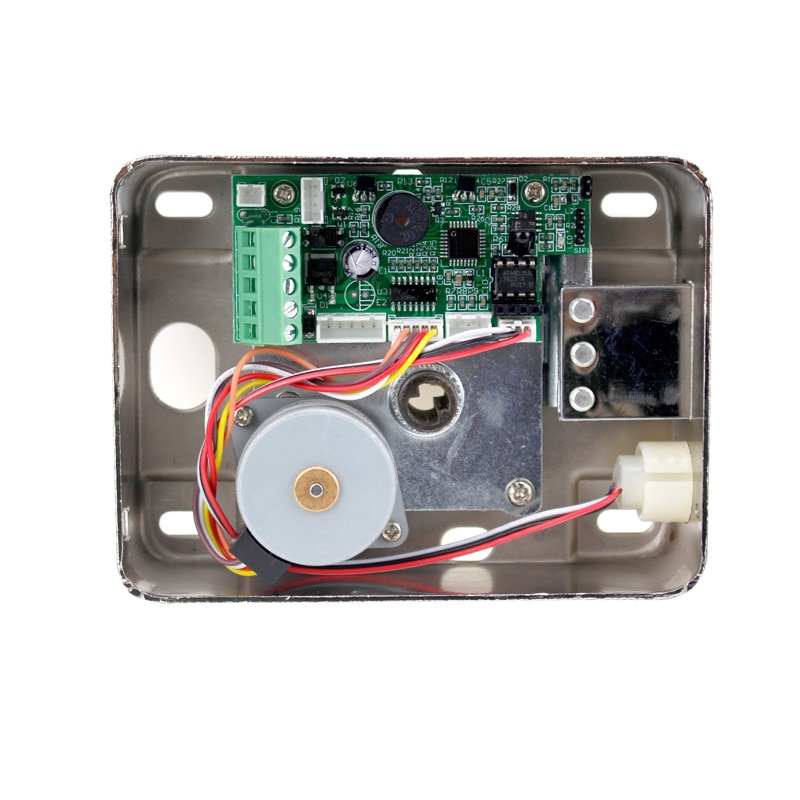 Access control lock metal mute electric lock RFID security door lock EM lock with rfid key card reader for apartment