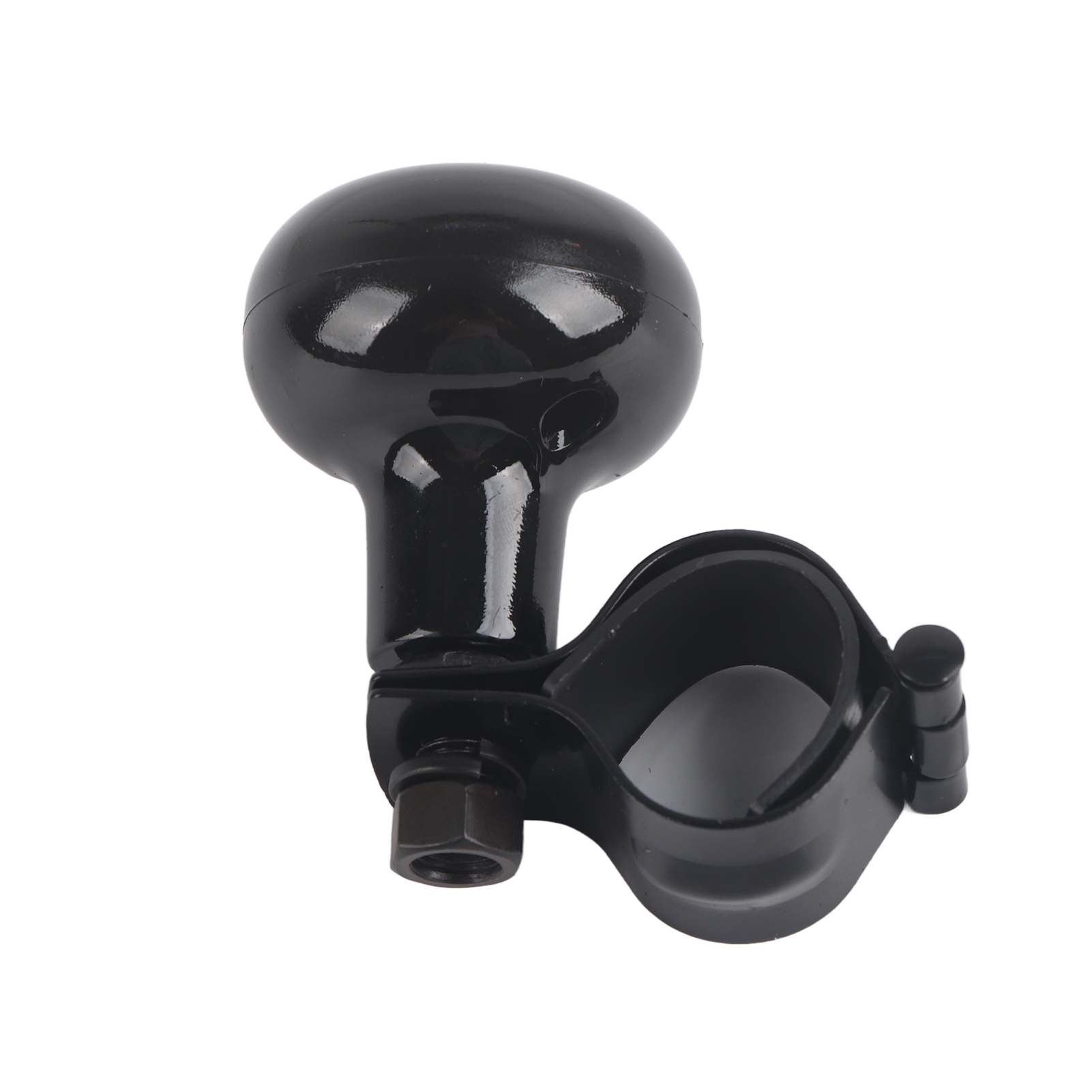 Manopola del volante per auto resistente Maniglia spinner nera Manopola spinner sterzo da 360 gradi Accessori per auto: Default Title