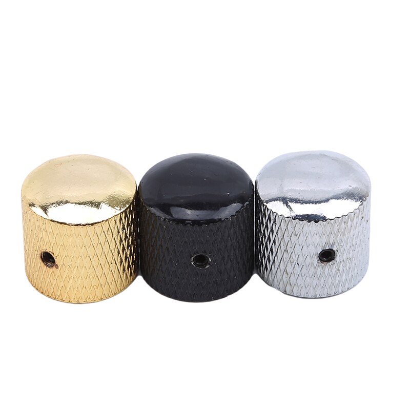 Métal dôme ton guitare basse bouton de commande bouton outils pour Fender A potentiomètre guitare clé pièces musicales