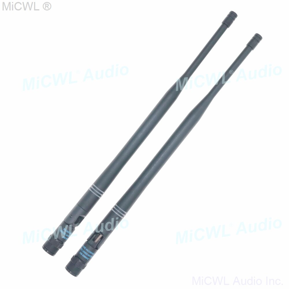 2 Stuks 10.1 "Antenne Antenne Voor Shure Uhf Ulx Slx Ur Ut Pgx UA820 Draadloze Ontvanger 472-542 mhz 542-635Mhz 638-698 Mhz 774-865 Mhz