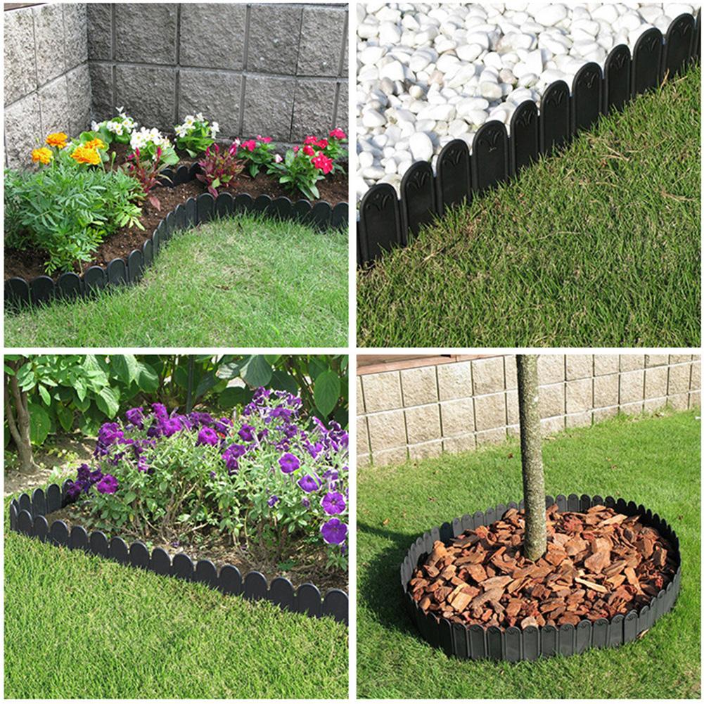 9 8ft Garden Decorative Fence Edging Lawn Border E Grandado