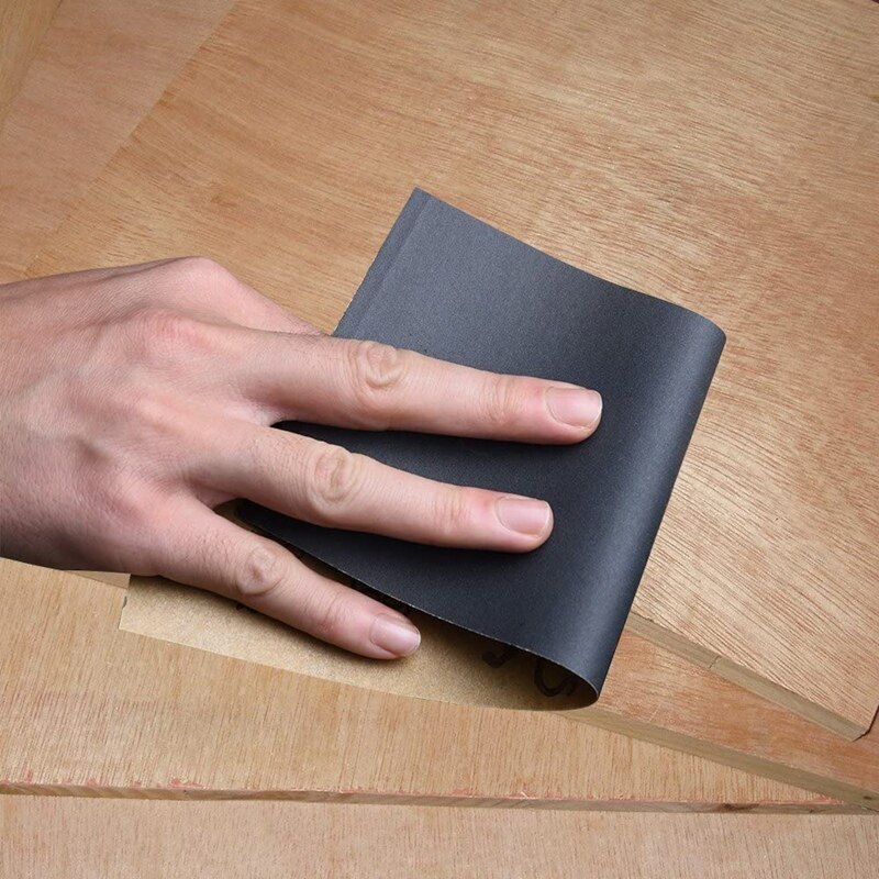 40 st våttorrt sandpapper högkornigt 1000/2000/3000/5000/7000 sandpappersark sortiment för trämetallpoleringsautomater
