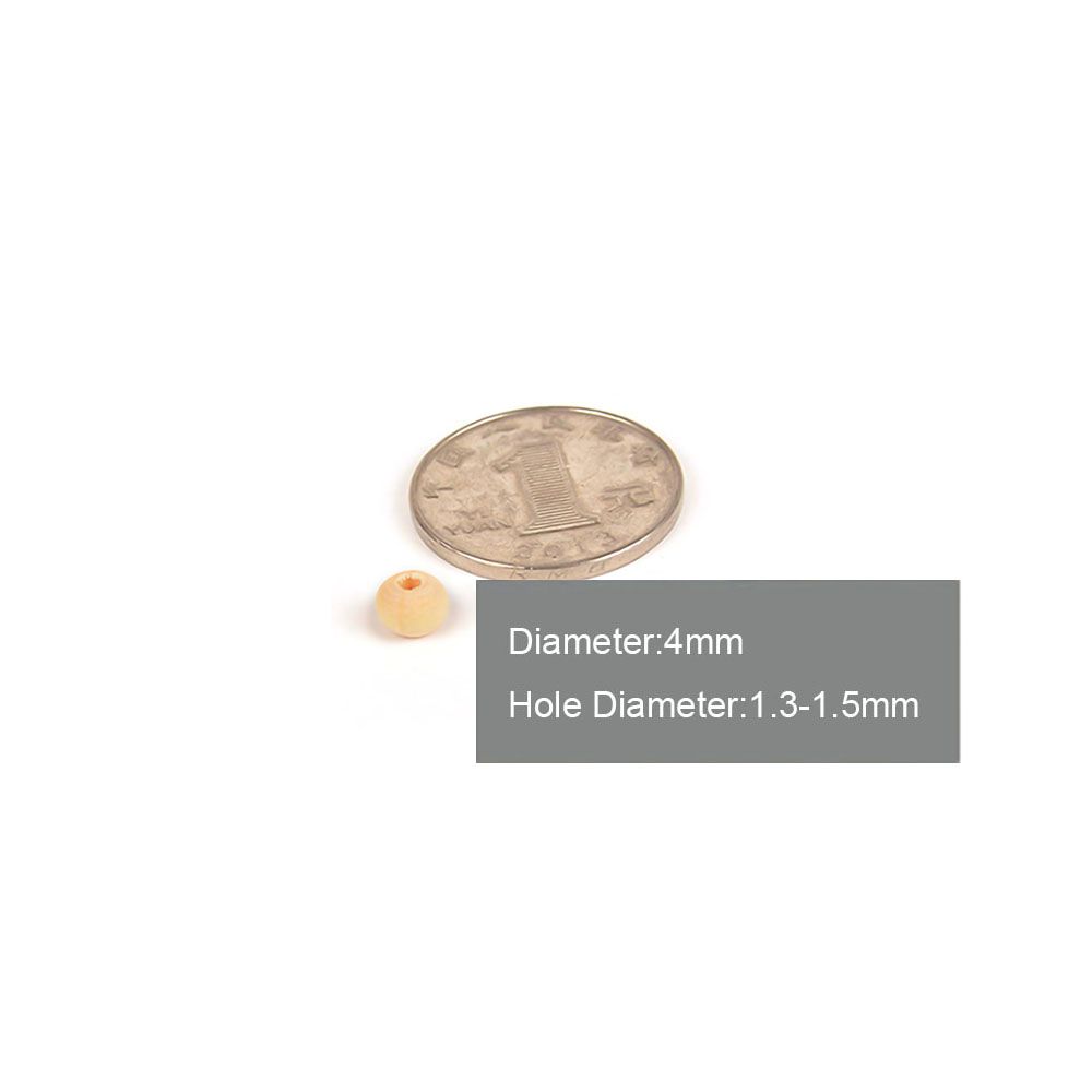 Cuentas de madera redondas, bolas de madera de 6/8/10/12/14/16/18/20/25/30/35 ~ 50mm para joyería DIY, pulsera colgante, decoración hecha a mano