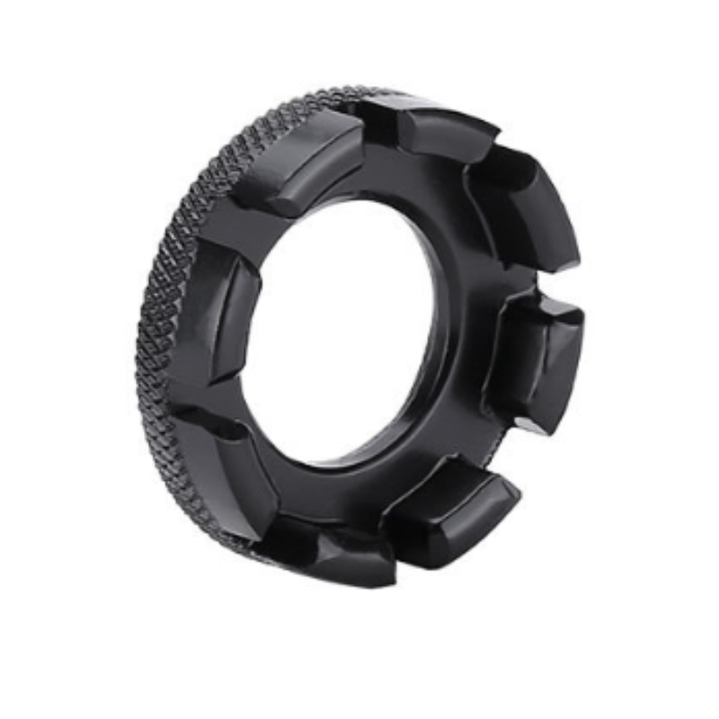 Bike Wheel Rim Wrench Mini Adjuster Spanner 8 Way Groove Bicycle Spoke Tension Wrench Bike Demolition Axis Repair Tools: black