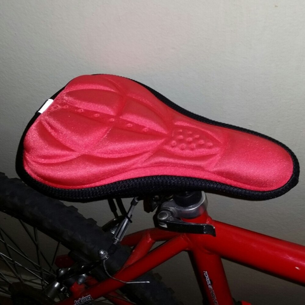 Fiets Zadel Wheelie 2 Tonen Kleuren Seat Voor Fietsen Flanel Fietszadels Borduurwerk Logo 8Mm Rail 43084