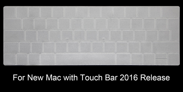 Dla Apple Macbook Air Pro Retina 11 12 13 15 17 touch bar 13.3 15.4 2017 osłona klawiatury skóry Euro ue wersja europejska: New Pro 13 A1706