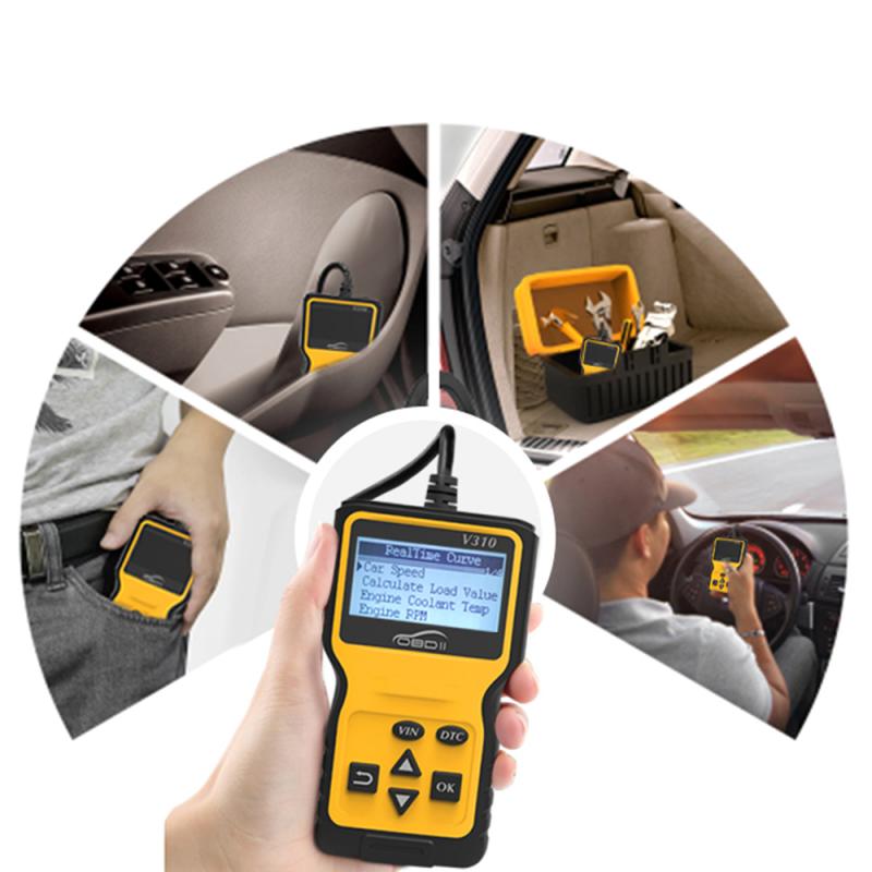 OBD2 Scanner Code Reader OBD2 Diagnostic Tool V310 OBD Code Reader OBD2 Scanner Car Check Engine Fault Diagnostic Tool