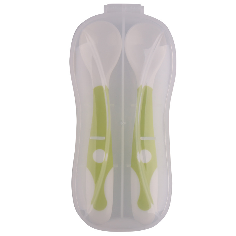 Kinderen Servies Gebogen Lepel En Vork Set Baby Eten Vork En Lepel Crooked Lepel Oefening Mes Set Lepel