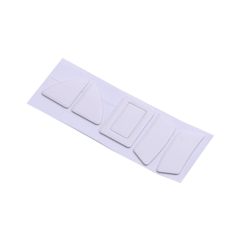 1Set pattini per Mouse Glide piedi tappetini piedini per Mouse adesivo per razer Viper Ultimate MouseWhite bordi curvi arrotondati piedi per topi