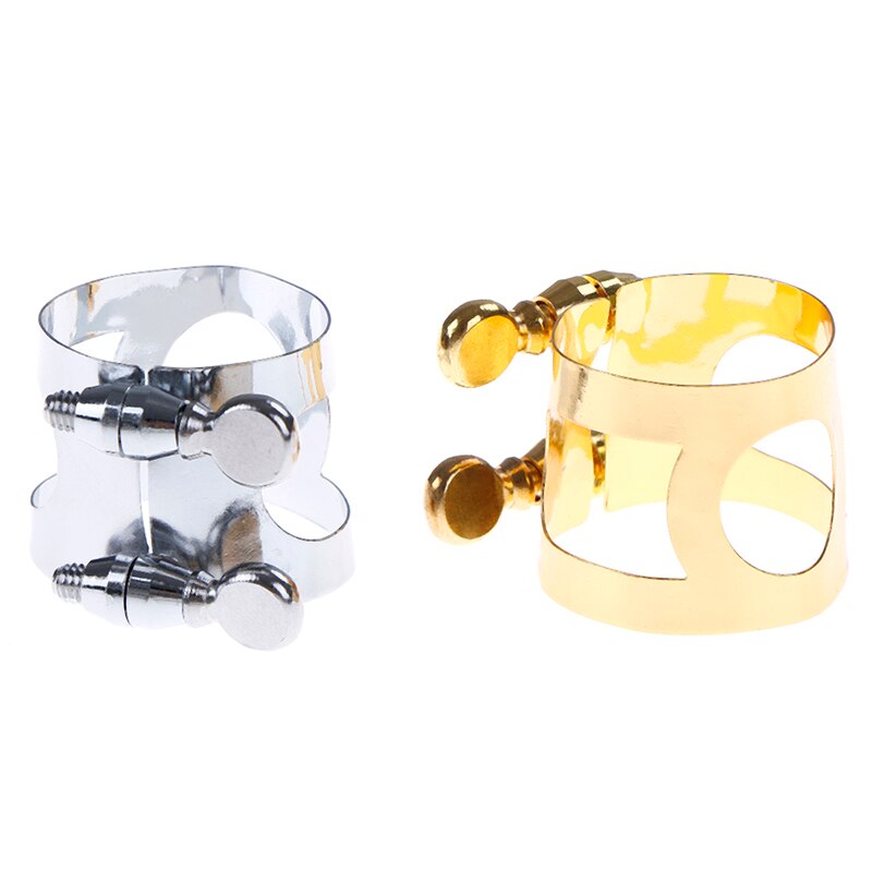Altsaxofoon Mondstuk Ligatuur Professionele Altsax Sax Mondstuk Ligatuur Metalen Clip Sluiting