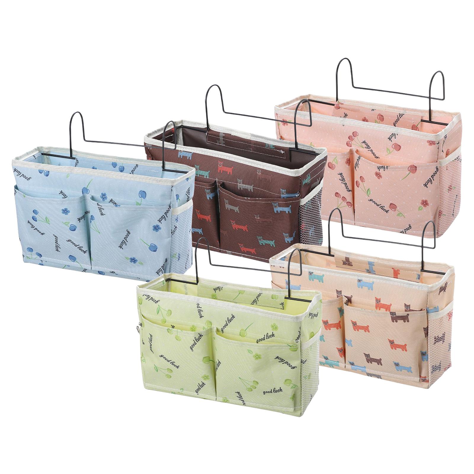 Sac de rangement à poche de chevet, lit superposé, organisateur de rangement, boîte à mouchoirs pour bébé, sac d&#39;articles divers, sac à pochette pour lunettes mobiles, rangement de livres