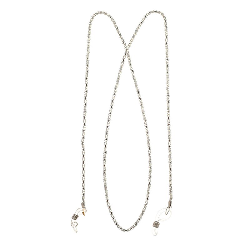 Solglasögon halsband halsband metall glasögon glasögon kedjesnöre för läsglasögon: Sv