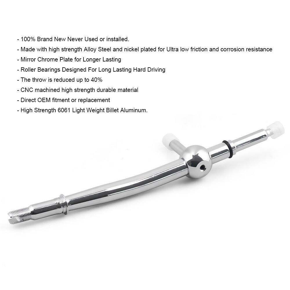 Lodenqc Racing Quick Short Throw Shifter For Mini Cooper 5speed/S 6speed 2002-2003 Red Chrome Short Shifter Manual