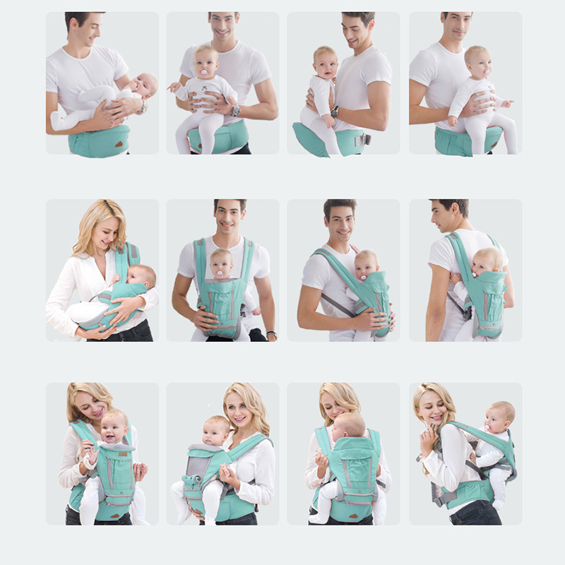 Portabebé pequeño para bebé, porta bebés ergonómico, arnés para bebé frontal, cabestrillo para bebé de 0 a 36 meses