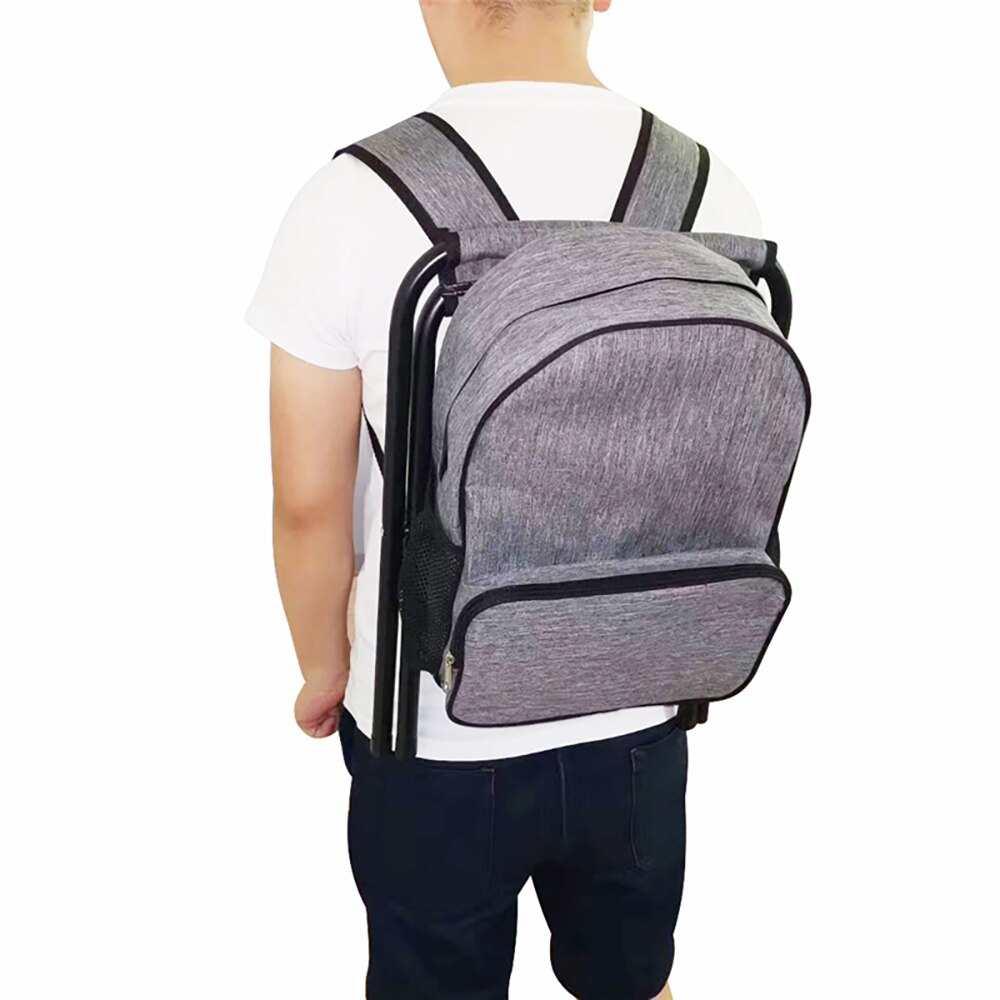 draussen Klappstuhl Tragbare Rucksack Stuhl Abnehmbare Camping Angeln Wandern Picknick Grill Ich bin Freien Sport Klappstuhl