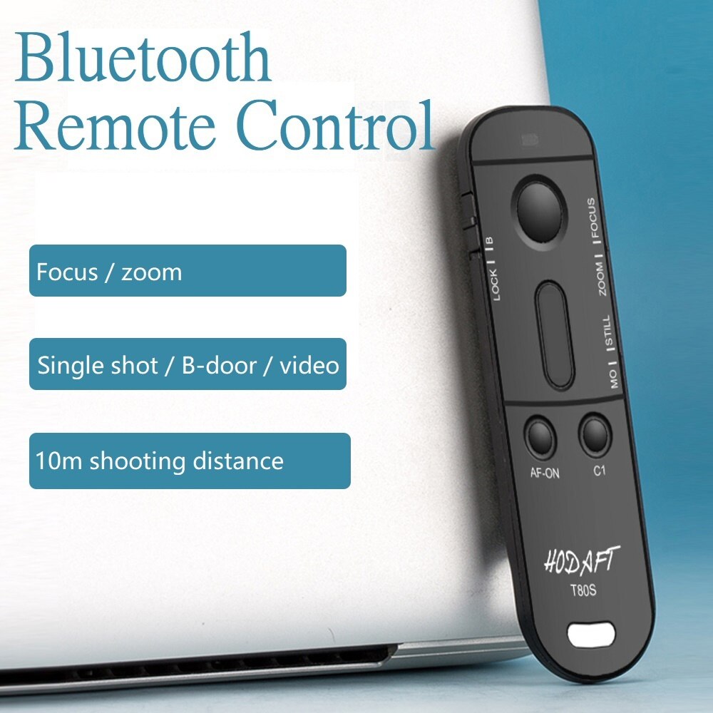 Mcoplus T80S Draadloze Afstandsbediening Voor Sony A6100 A6400 A6600 A7III A7RIV A7SIII A9 A9II DSC-RX1007 A7C Vervangt Als RMT-P1BT