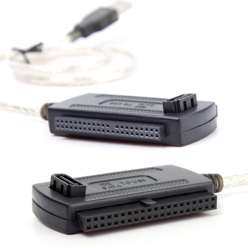 High Speed USB 2.0 to IDE SATA 2.5 3.5 Hard Drive Converter Cable #1076