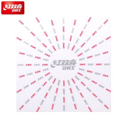 Película protectora de plástico adhesiva para tenis de mesa, película protectora de goma para Ping pong, gomas no pegajosas: DHS 1 piece