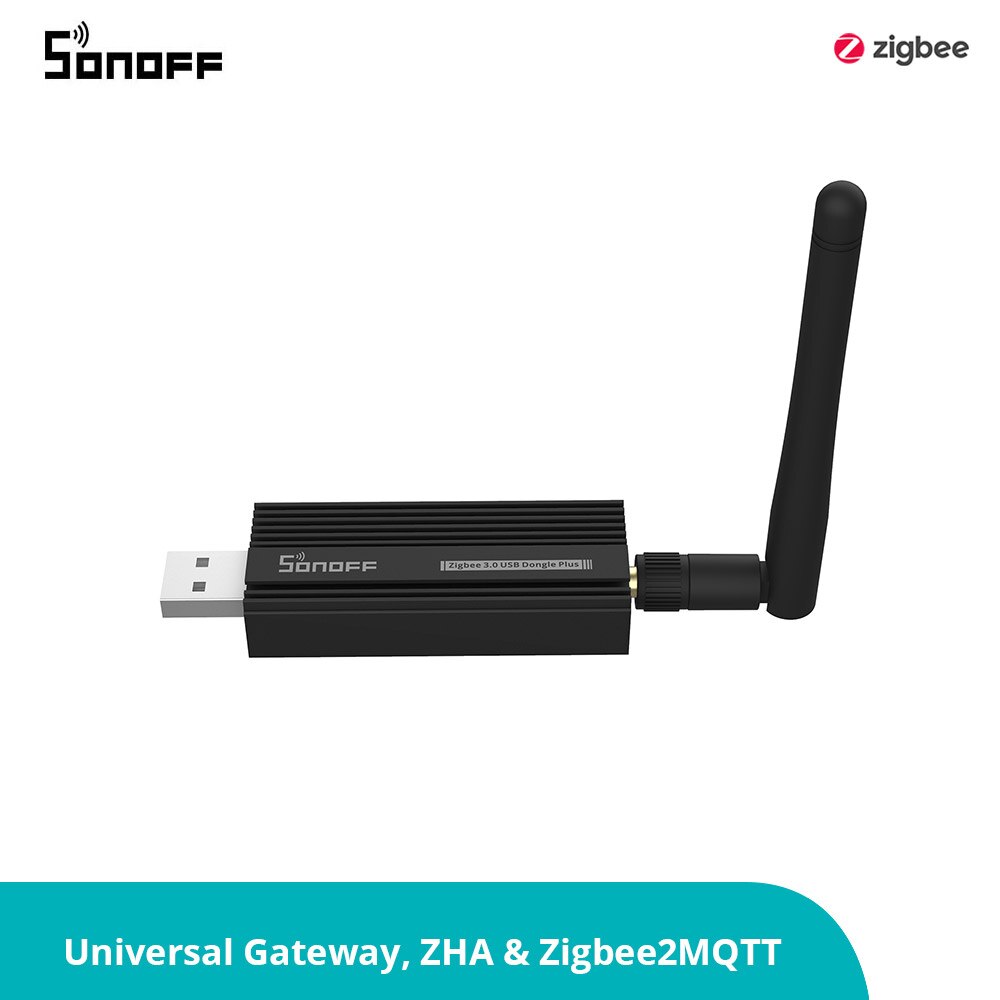 SONOFF – clé USB ZBDongle-P universelle Zigbee Gateway 3.0, Dongle Plus, analyseur, Interface USB, Capture de paquet via ZHA Zigbee 2MQTT