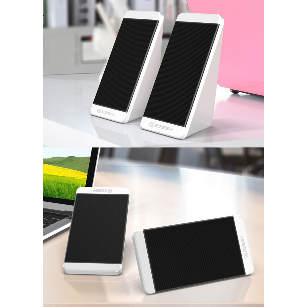 USB Wired Subwoofer for PC Laptop Tablet Multimedia Desktop Speaker with Stereo Sound Effect Independent Volume Wire Control