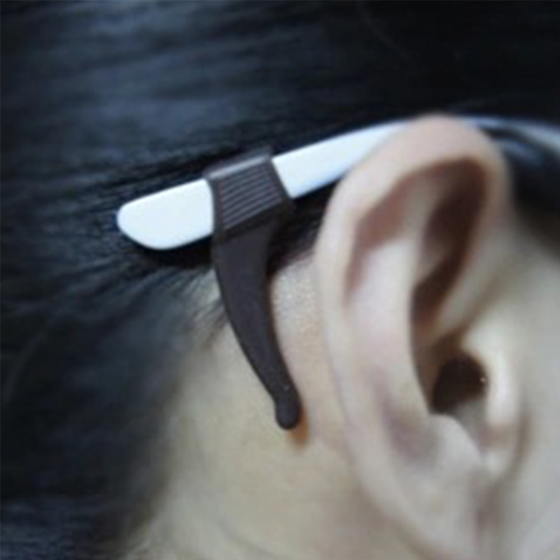 2 Pairs Anti-Slip Ear Hook Eyeglass Eyewear Accessories Tip Ear Grip Silicone Hook Glasses Spectacle Holder Sports Ear Hooks