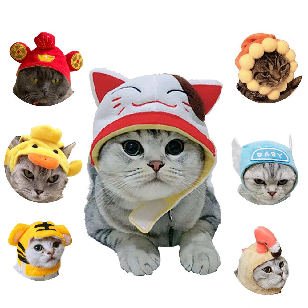 100% Cotton Winner Pet Hat Cats Cap Outdoor Dog Cap Small Dog Sunscreen Accessories Puppy Accessories Cats Hats