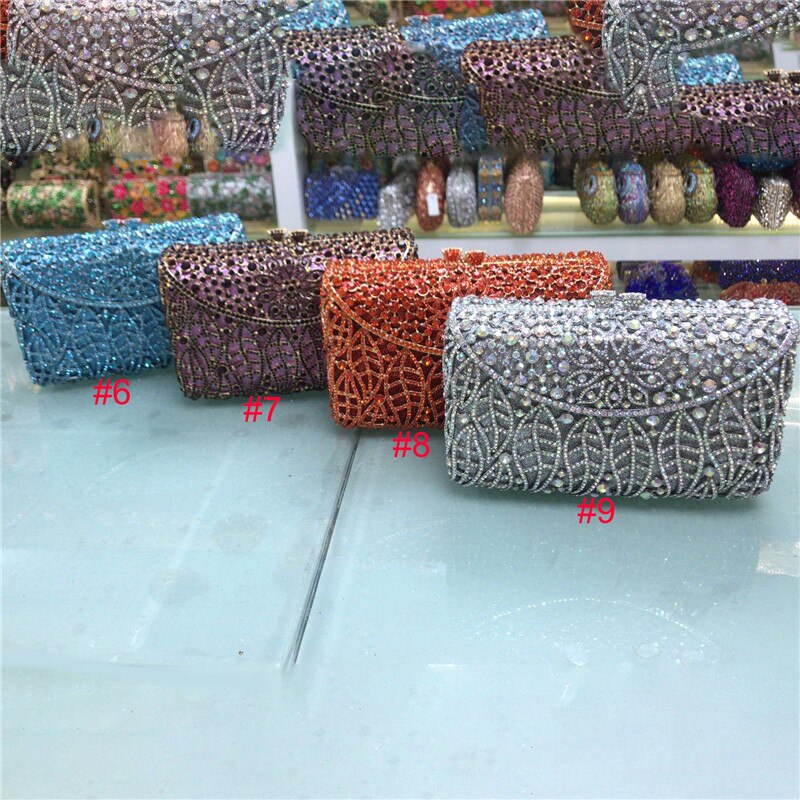 Women Wedding Clutches Bags Purse for Bride Female Handbags Lady Chain Metal Shoulder Bag Clutches Bag: as pictures 8