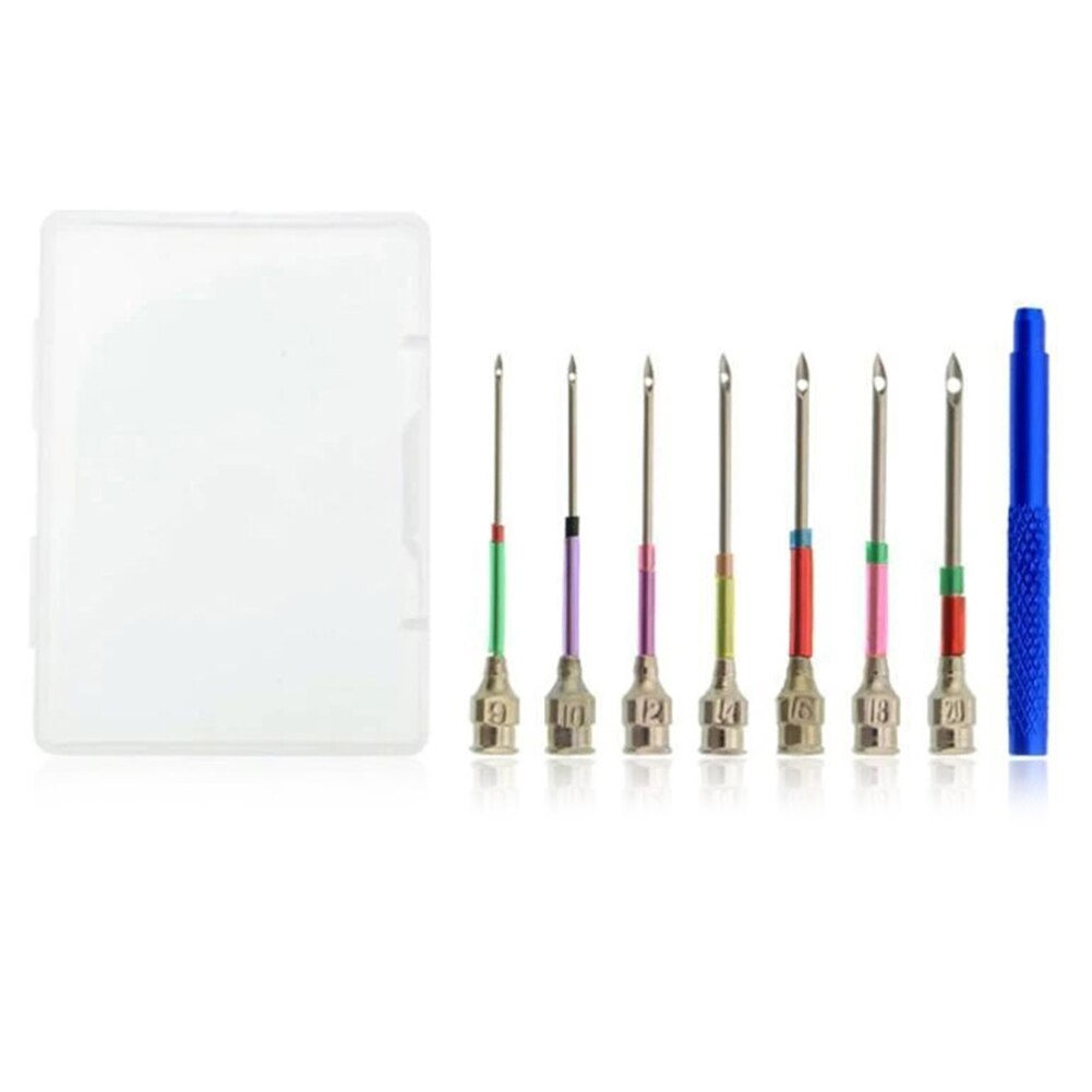 Punch Needle Set Punching Needles for Simple Embroidery DIY Sewing Craft Tool LXY9: Default Title