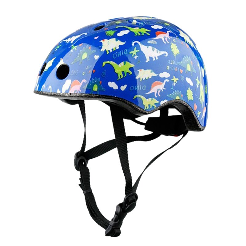 Casco de bicicleta ad-cute para niños y niñas, cascos cómodos de seguridad ajustables para deportes múltiples, ciclismo y Patinaje: Azul