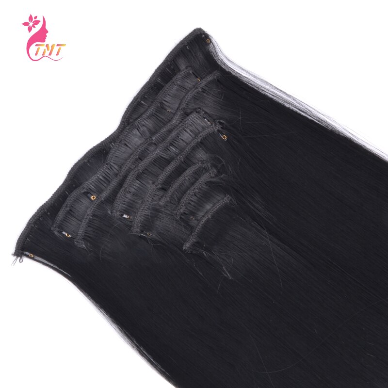 Clip in Hair Extensions Synthetic Long Straight Hairpieces Extensions For Adding Hair Volume Fluffy Clip In Hair for Women