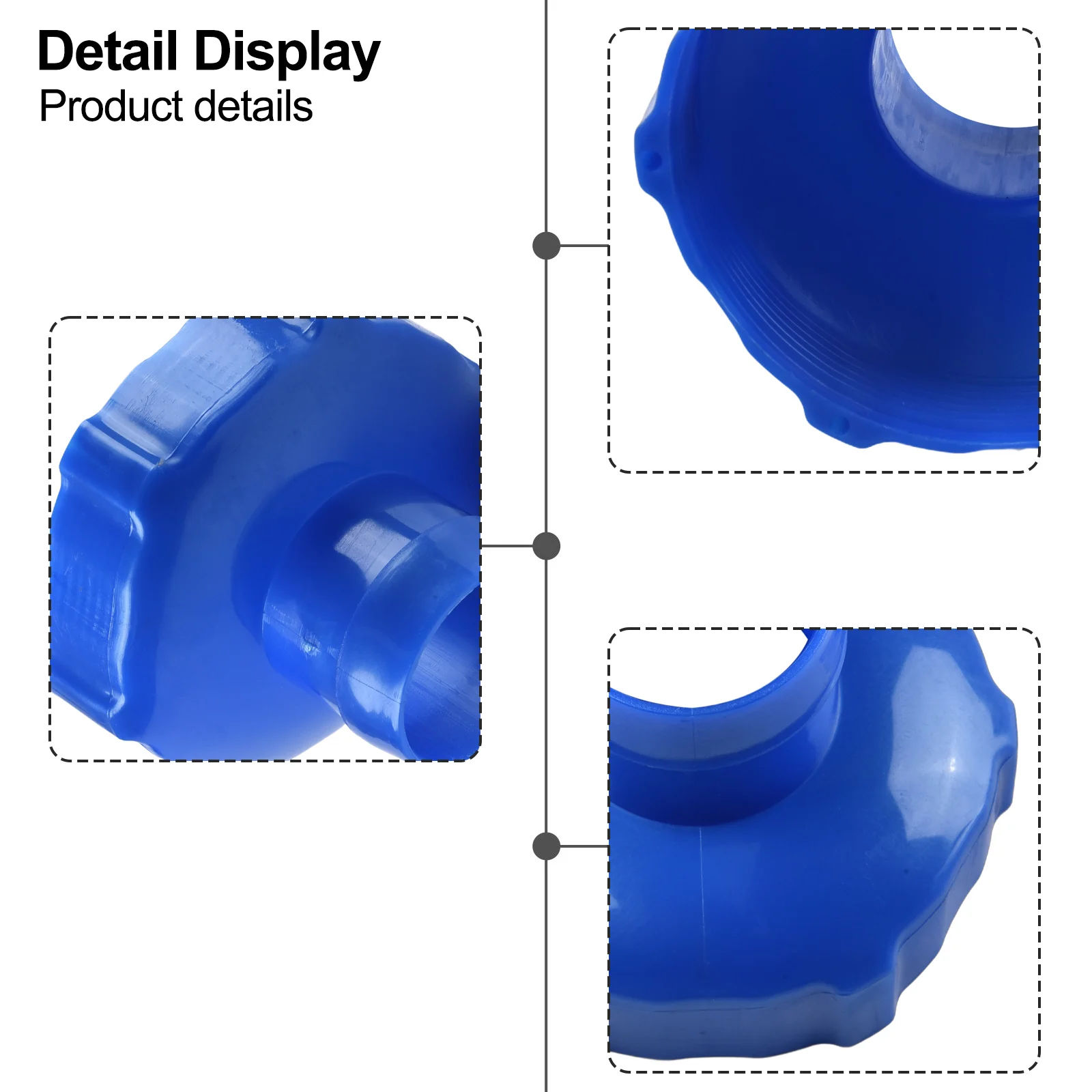 Skimmer Hose Adapter, Pool Vacuum Hose B Adapter Replacement For Intex Above Ground Swimming Skimmer Wall Mount Attachment