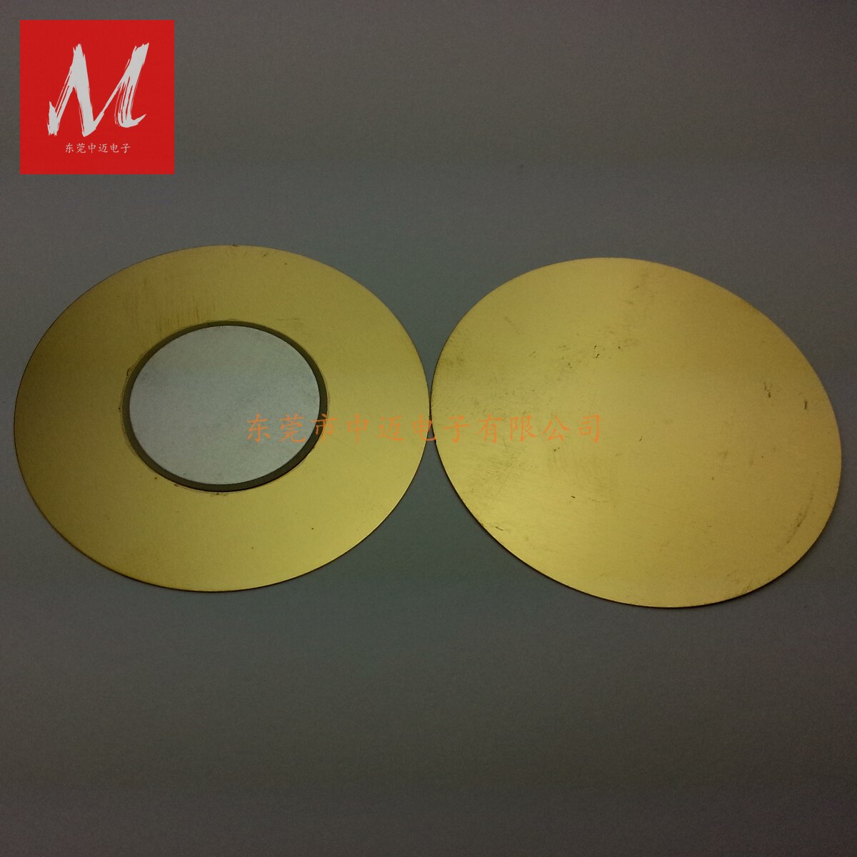 50mm piezo element diameter 50mm piezoelectric element