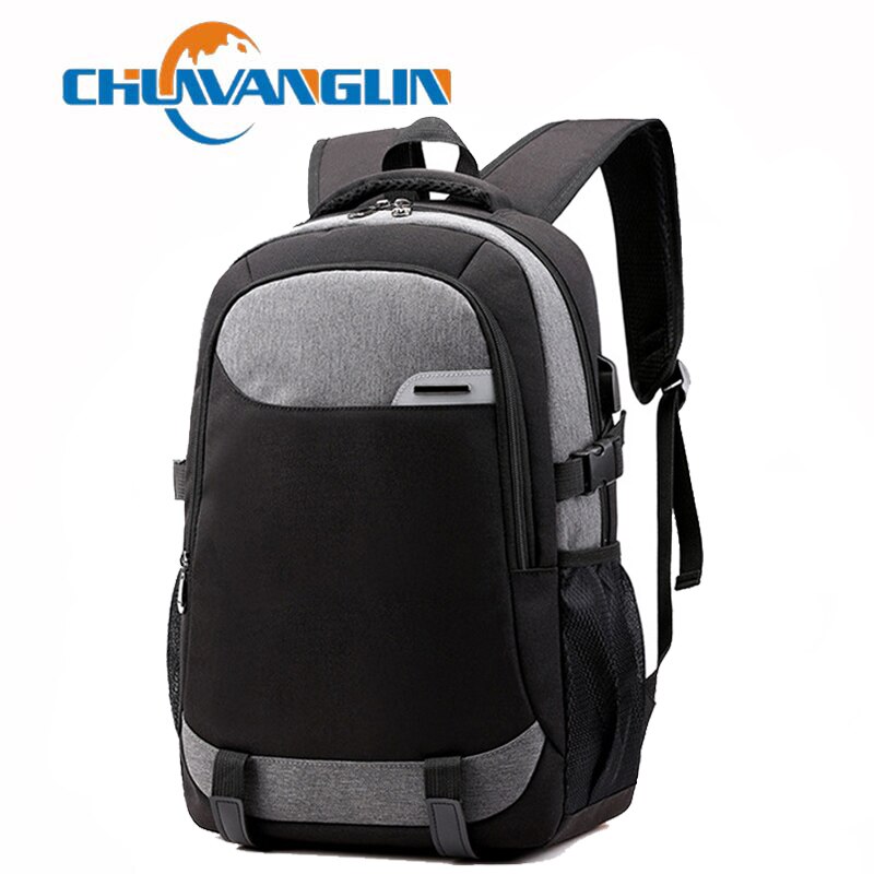 Chuwanglin mann laptop rucksack usb lade rucksäcke casual stil taschen große männliche business reisetasche rucksack H8009