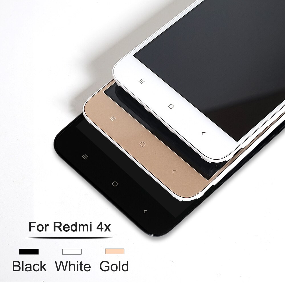 Original For Xiaomi Redmi 4 4A 4X LCD Display Touch Screen Digitizer with Frame For Redmi 4A 4X LCD Screen Assemble Repair Parts