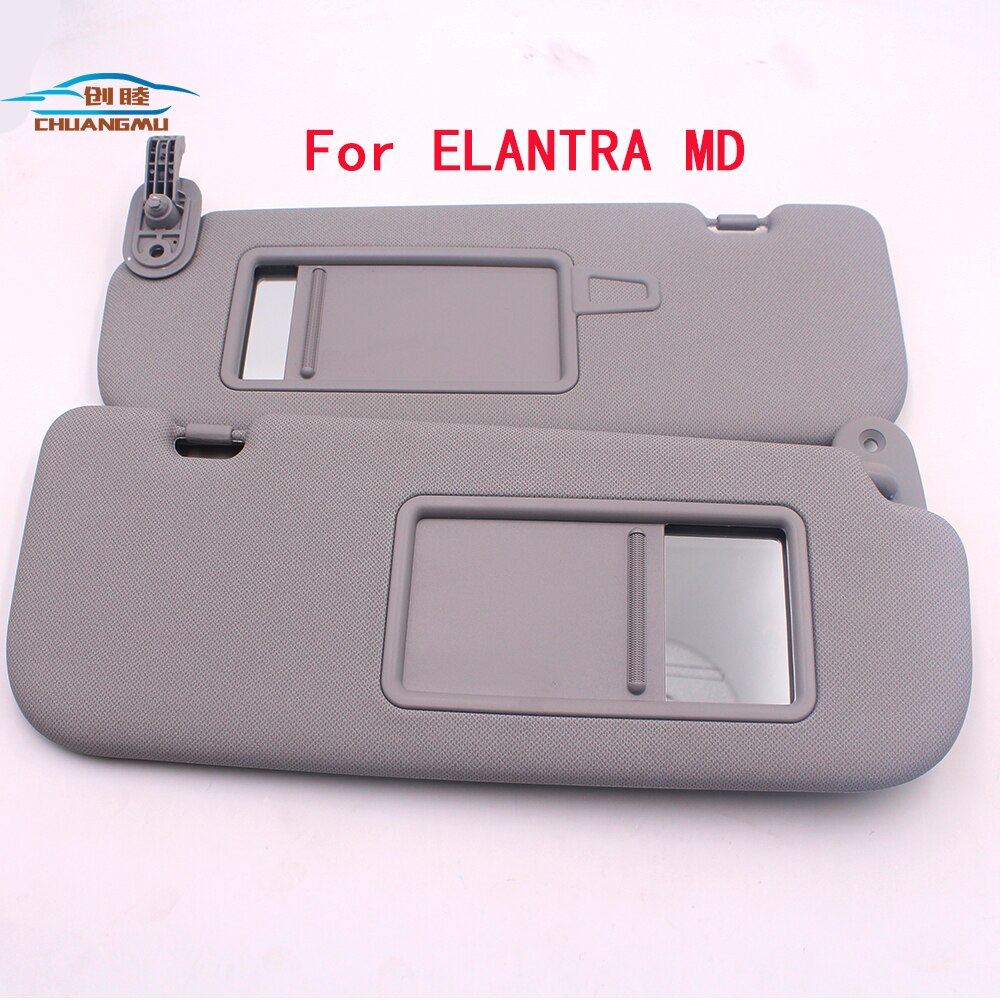 CHUANGMU per HYUNDAI ELANTRA MD suola visiera Parasole assemblea grigio 85210-4v200TX 85220-4V200TX