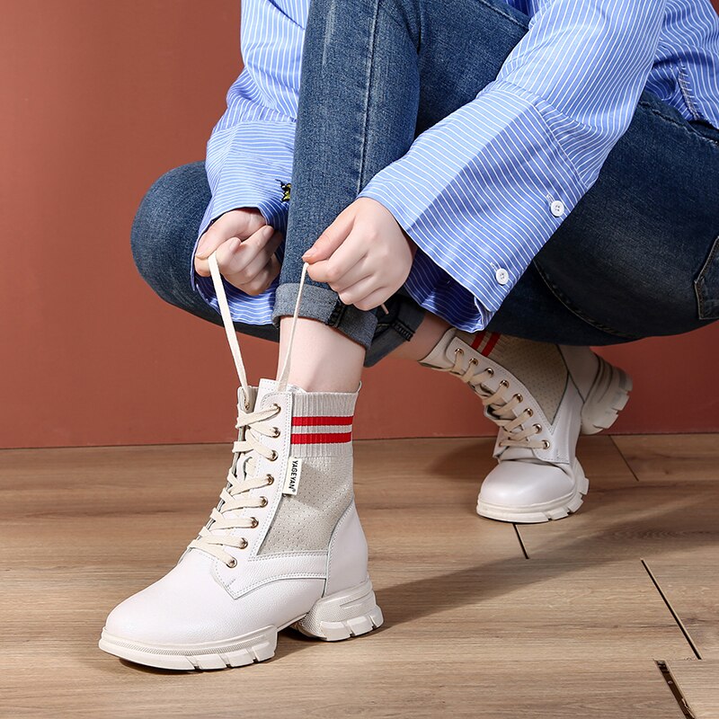 Zapatos de baile modernos salón Tango/Jazz para mujeres zapatos de baile cuadrado tacón plano Fondo suave Fitness zapatillas bota Pu