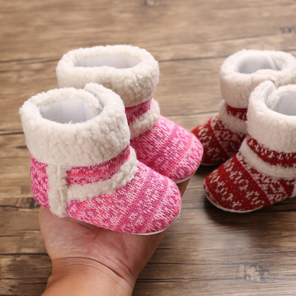 Baby Schuhe Art Stiefel Neugeborenen Dickes ist hingefallen Booties Mädchen Jungen Super Warme Winter Baby Knöchel Schnee Stiefel Kleinkind freundlicher Warme erste Gehhilfe