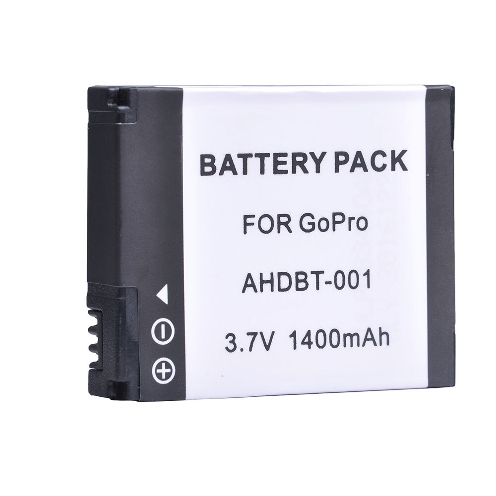 Batería de AHDBT-001/cargador para GoPro HD Hero 1, 2, Hero1, Hero2, motodeportes, Surf, al aire libre, edición 960, 1080p