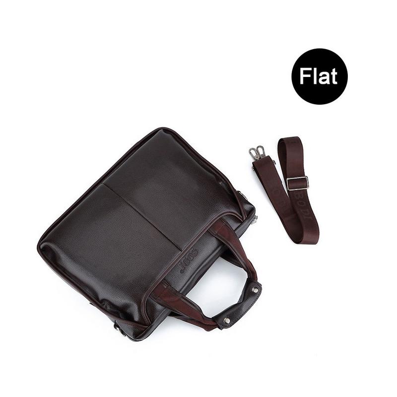 Hommes affaires mallette sacoche ordinateur portable sac bandoulière messager sac à main ordinateur de bureau en cuir ordinateur portable sacs pour homme Documents sac