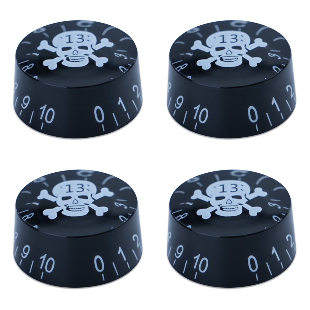 4 stk. guitar volumenknapper top hat knapper hastighed volumen tonepedal kontrolknapper til elektrisk guitar bas 29 farver: Mørk khaki