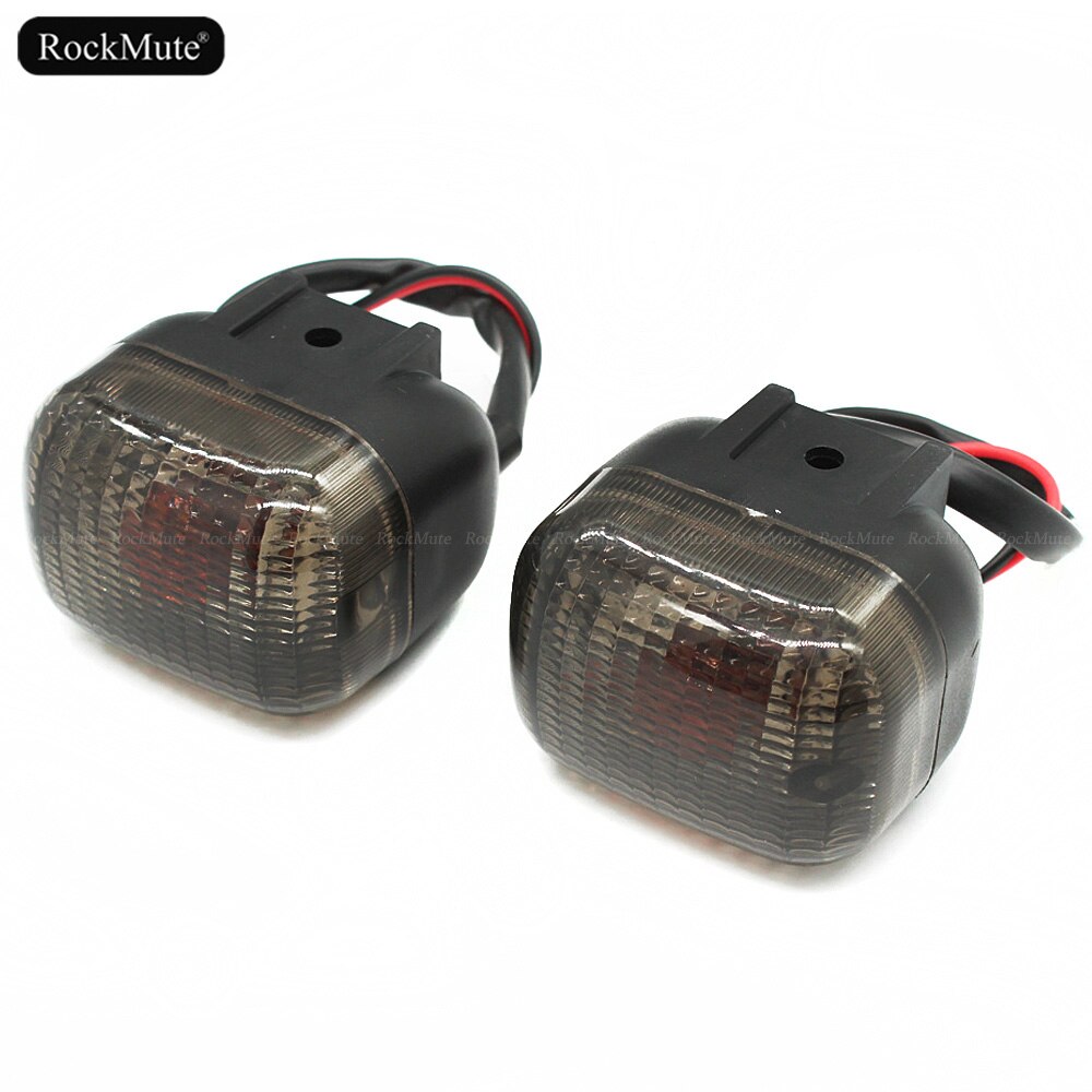 Blinklys foran/bag til yamaha bws 50 125 zuma 50 fx 125 r zuma x beewee mbk booster motorcykel scooter pære lys: Foran (røg)