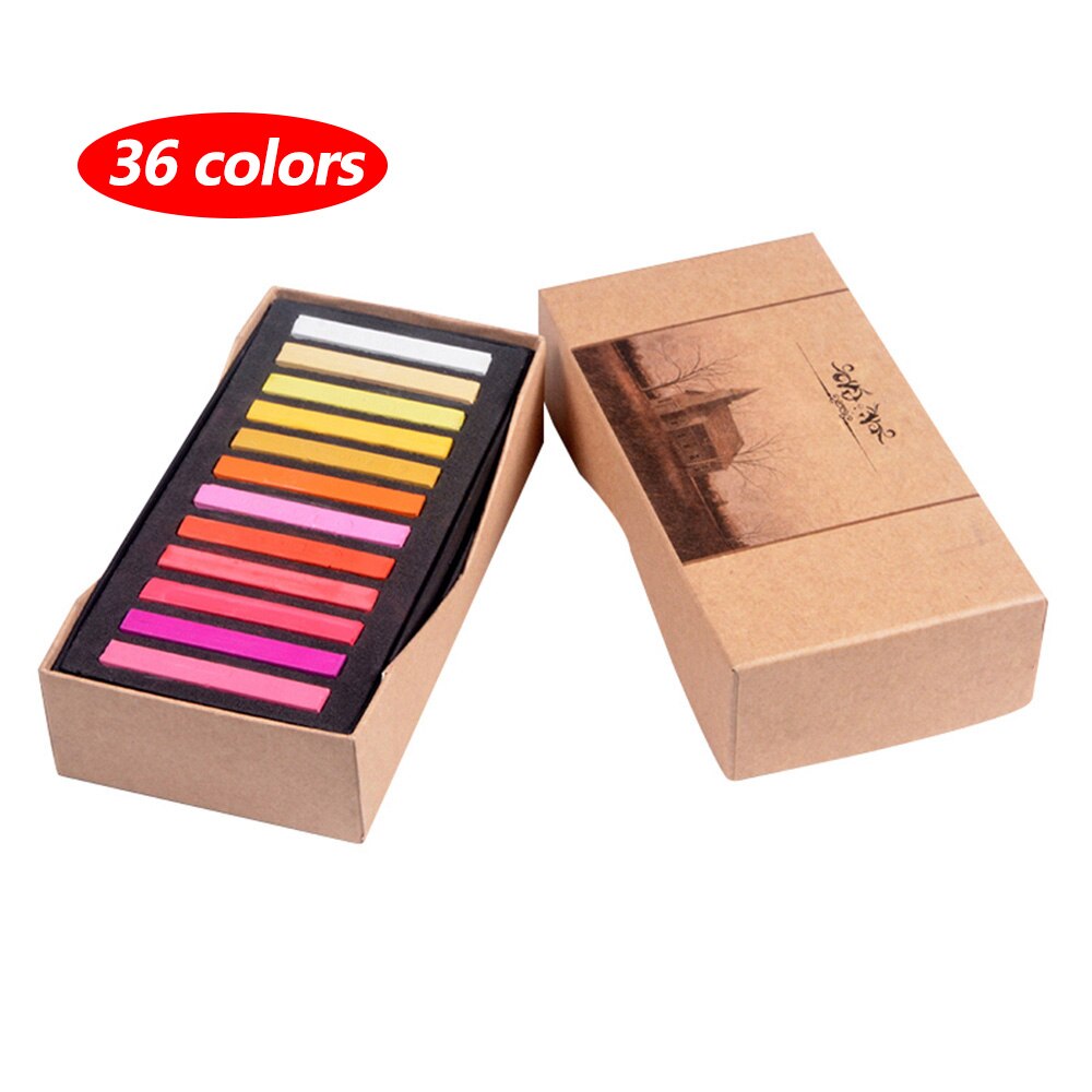 12/24/36/48 Kleuren Pak Pastel Gekleurde Krijt Tekening Kleuren Art Supplies Voor Aan Beloning kinderen: 36color