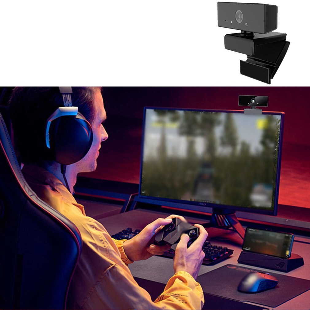 HD 1080P Webcam Built-in Microphone Auto Focus Hig... – Vicedeal