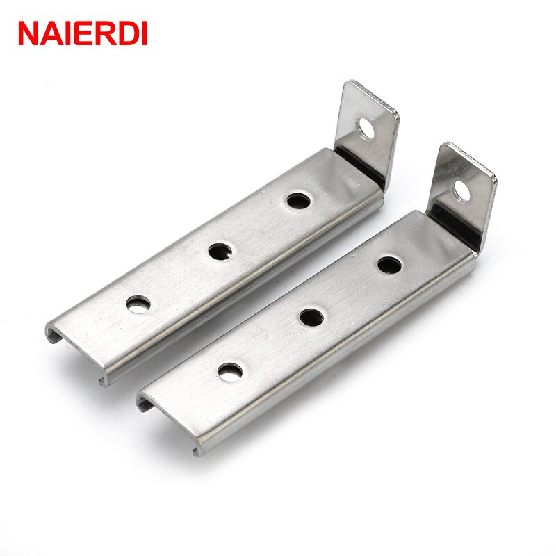 NAIERDI Licht Schuifdeur Roller Caster 4 Wielen Thuis Kamer hout Deur Wielen Rail Track Katrol Beer 30 KG Voor Meubels Hardware