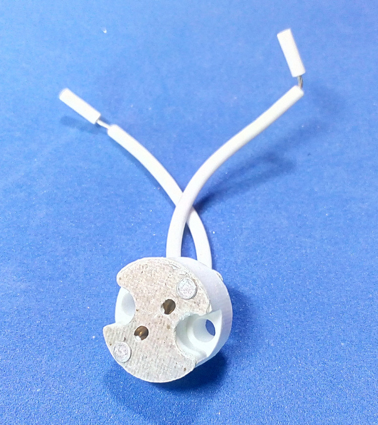 5pc spotlight mr16 base MR11 houder MR16 houder G5.3 lamphouder g6.35 keramiek lampvoet g5.3 Connector Houder gy6.35 base MR8