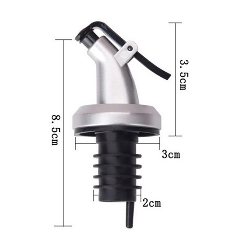 2 stuks olijfolie verstuiver likeurdispenser wijnschenkers flip top stop keukengereedschap milieuvriendelijk voedselveilig rubber gereedschap