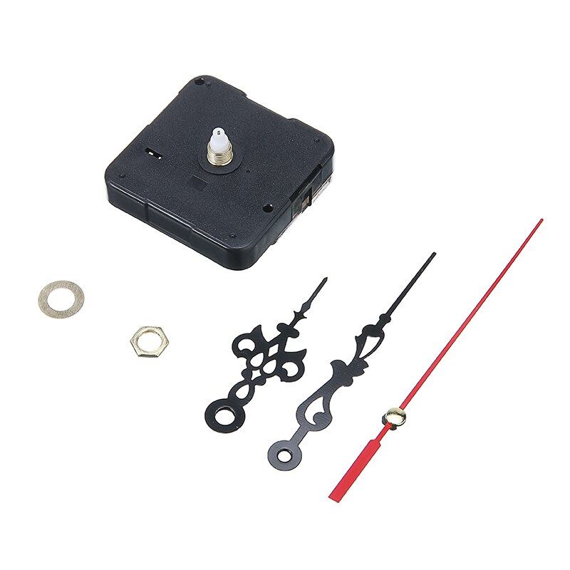 Diy Klok Onderdelen Quartz Klok Motor Voor Wandklok Beweging Onderdelen Zwarte Handen Vervangende Onderdelen Tool Kit Home Decor