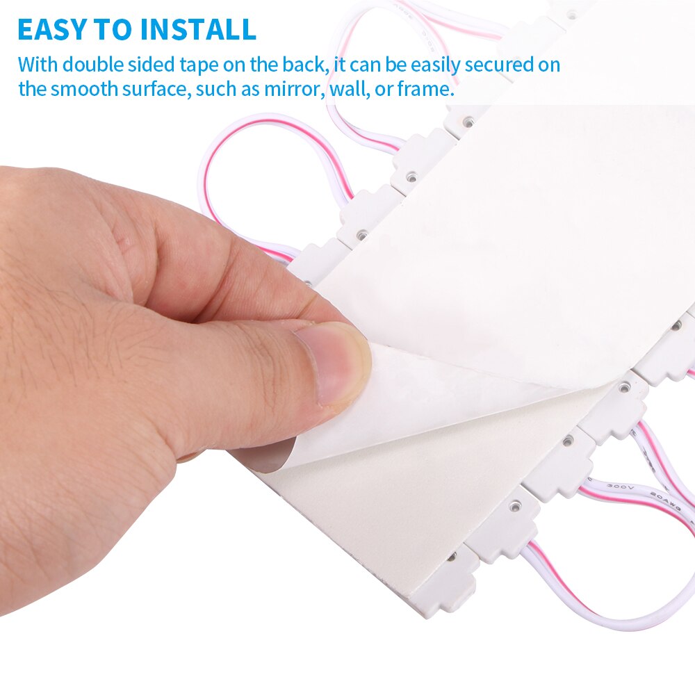 USB LED Mirror Lights Dimmable Touch Control Lights Strip Makeup Lighting For Vanity Table Bathroom Mirror