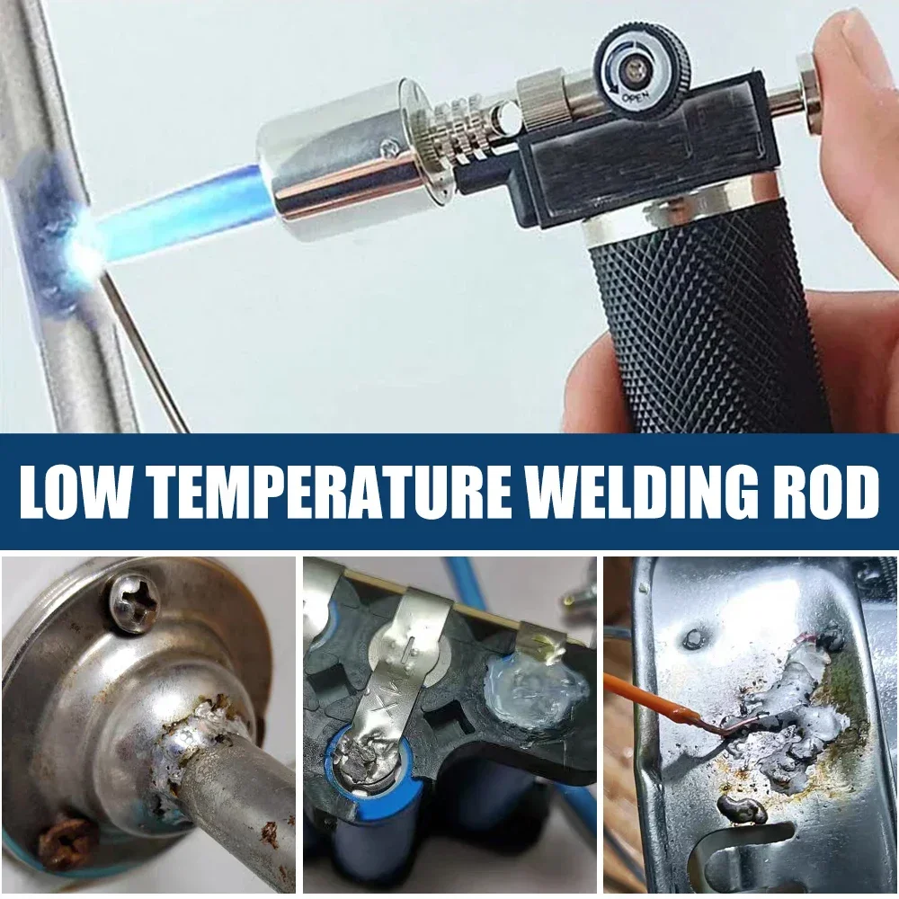 20/1M Rvs Soldeer Lage Temperatuur Melt Metaal Koper Ijzer Weld Soldeerstaven Diy lassen Repareren Tool