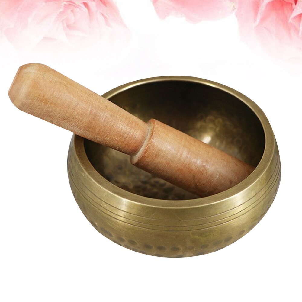 1pc Sound Bowl Sound Bowl Chanting Bowl Yoga Meditation Sound Therapy Bowl Pure Copper Chime Bronze Qin: 13x13CM